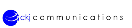 Logo, ckj Communications